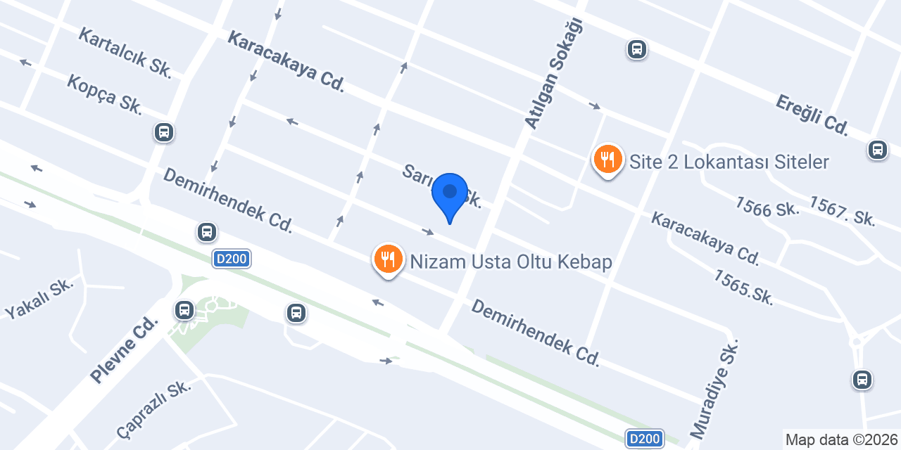 Köroğlu Kebapçısı konumu