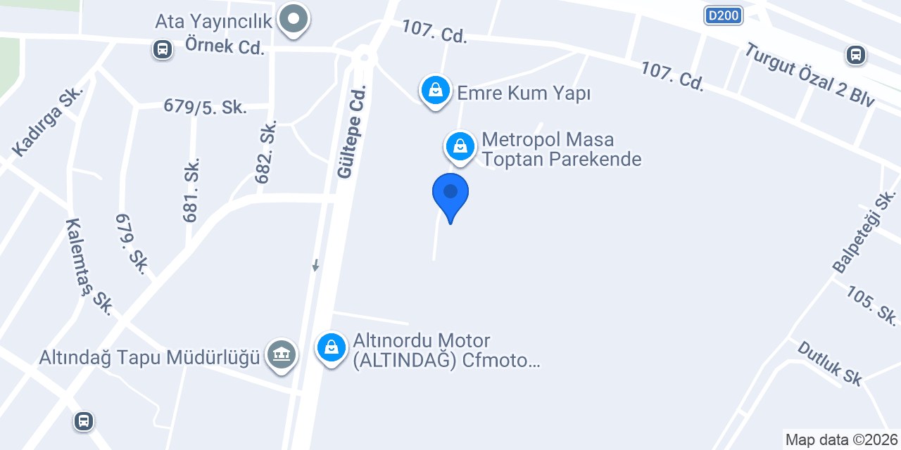 Hane Çelik Kapı konumu