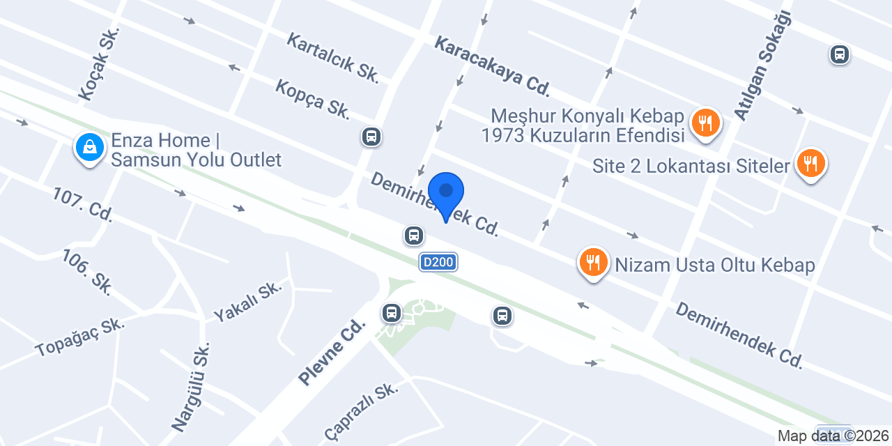Yıldırım Sandalye Center konumu