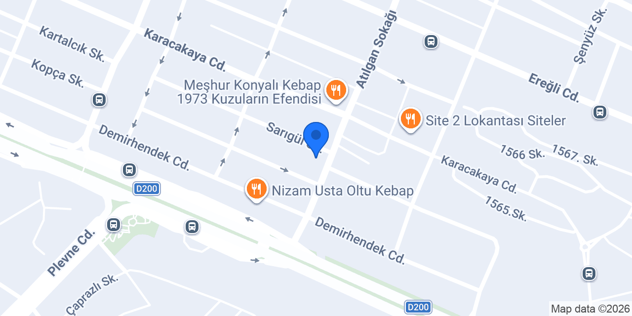 Enes Sünger Döşeme Malzemeleri konumu