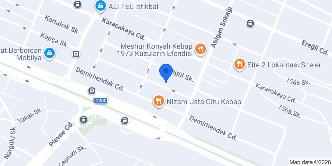 Erol İş Elbiseleri konumu