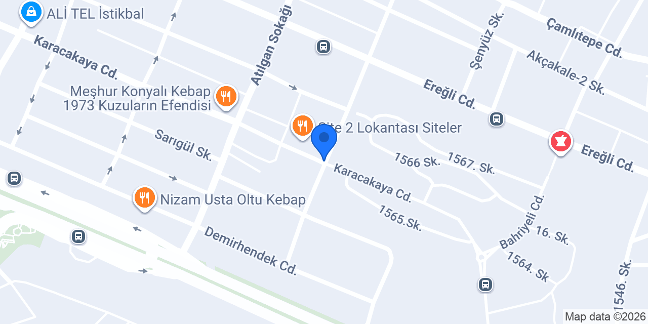Aktaş Nakliye konumu
