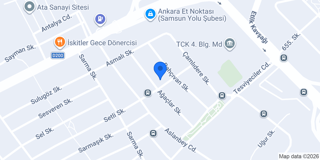MORTRANS ASANSÖRLÜ konumu