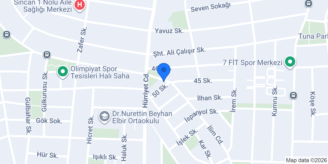 Çiçekdağı Keskin Hırdavat konumu