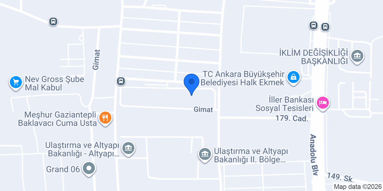 YAVUZER TURİZM konumu
