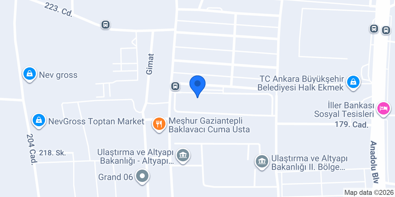 Öztürk Reklam konumu