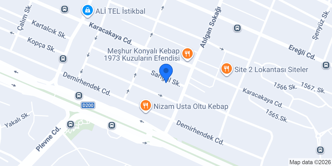 GÖK BOYA konumu