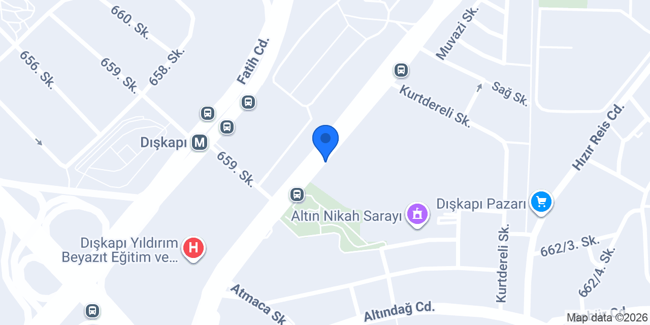 Dışkapı Ssk Taksi konumu