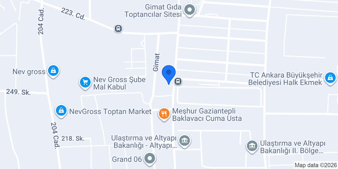 Cafe Dünyası konumu