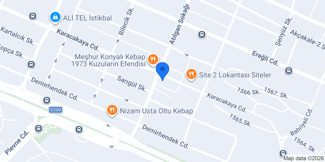 Bostan Mobilya konumu