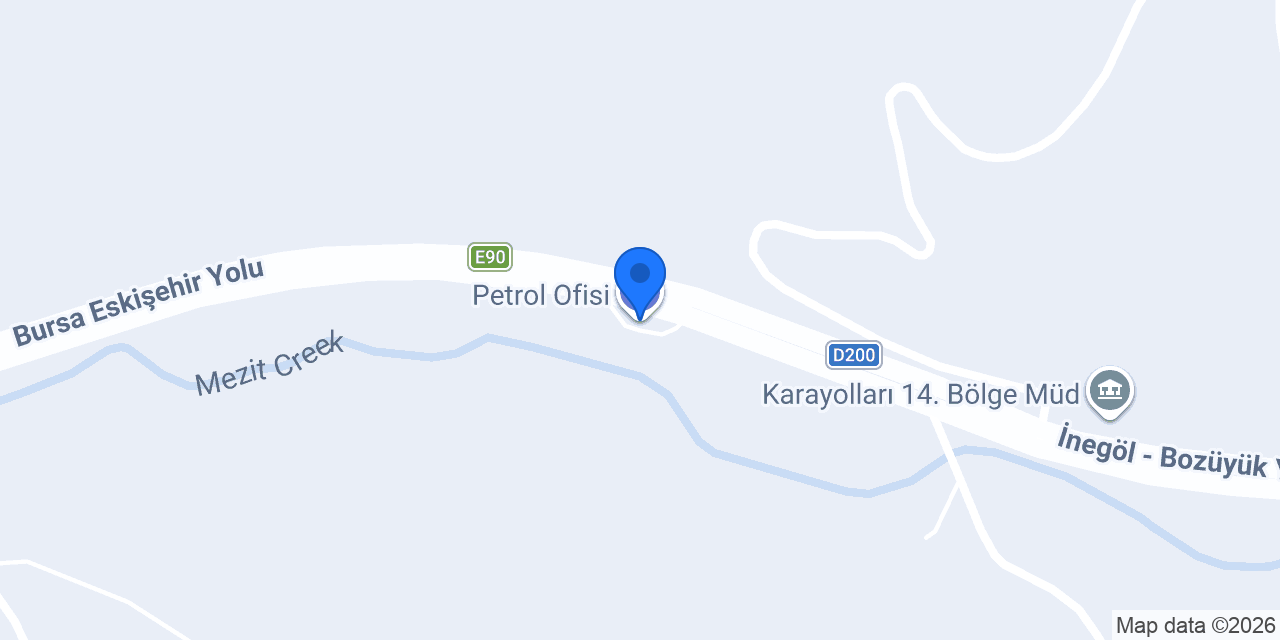 Petrol Ofisi konumu