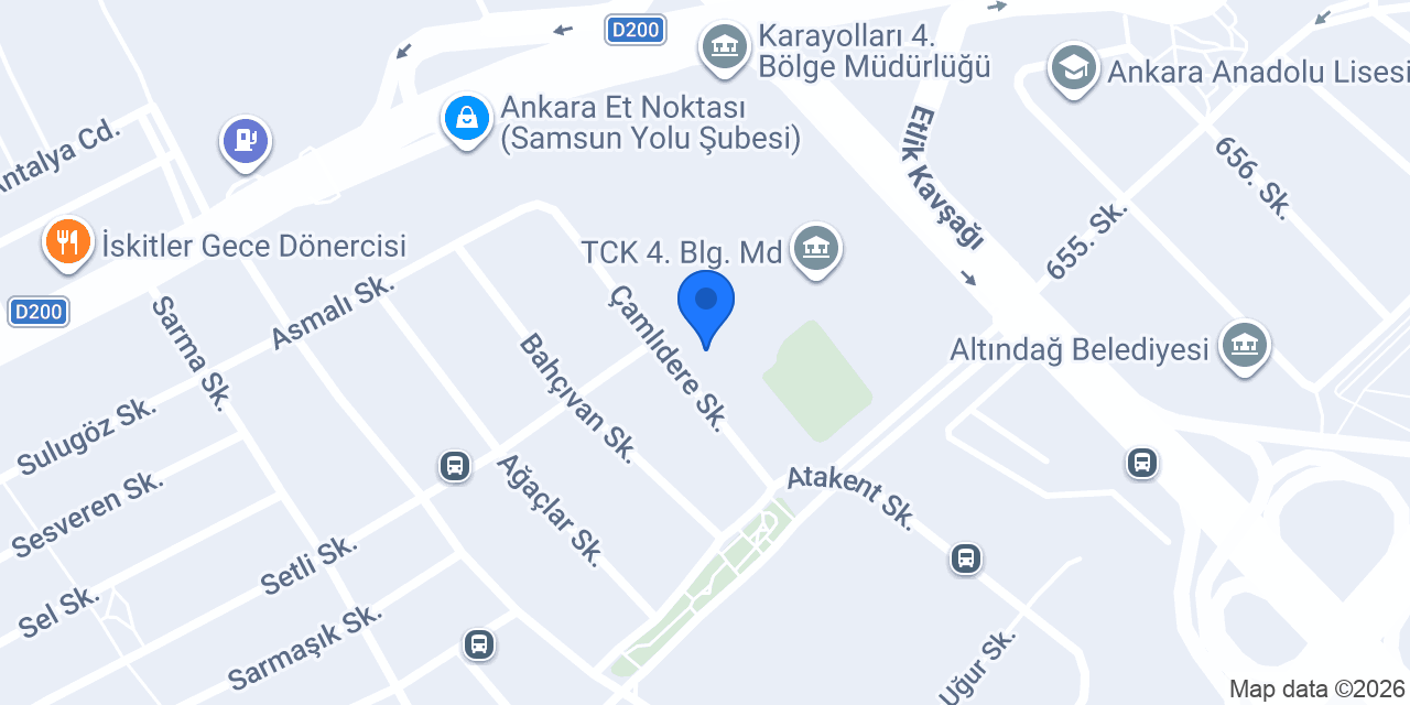 ANKARA KAROT konumu