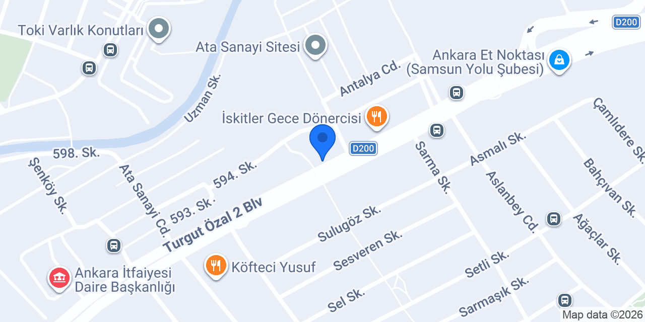 Ankara Karbon Temizleme DPF Temizleme konumu