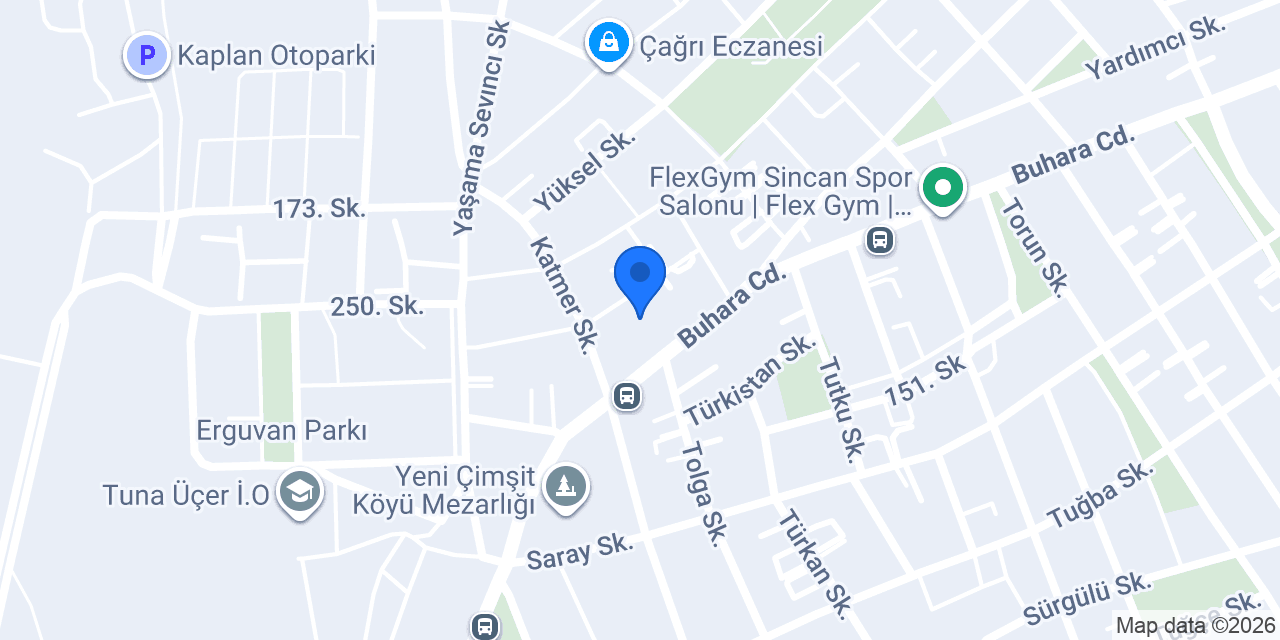 Tanışlar Halk Pazarı konumu