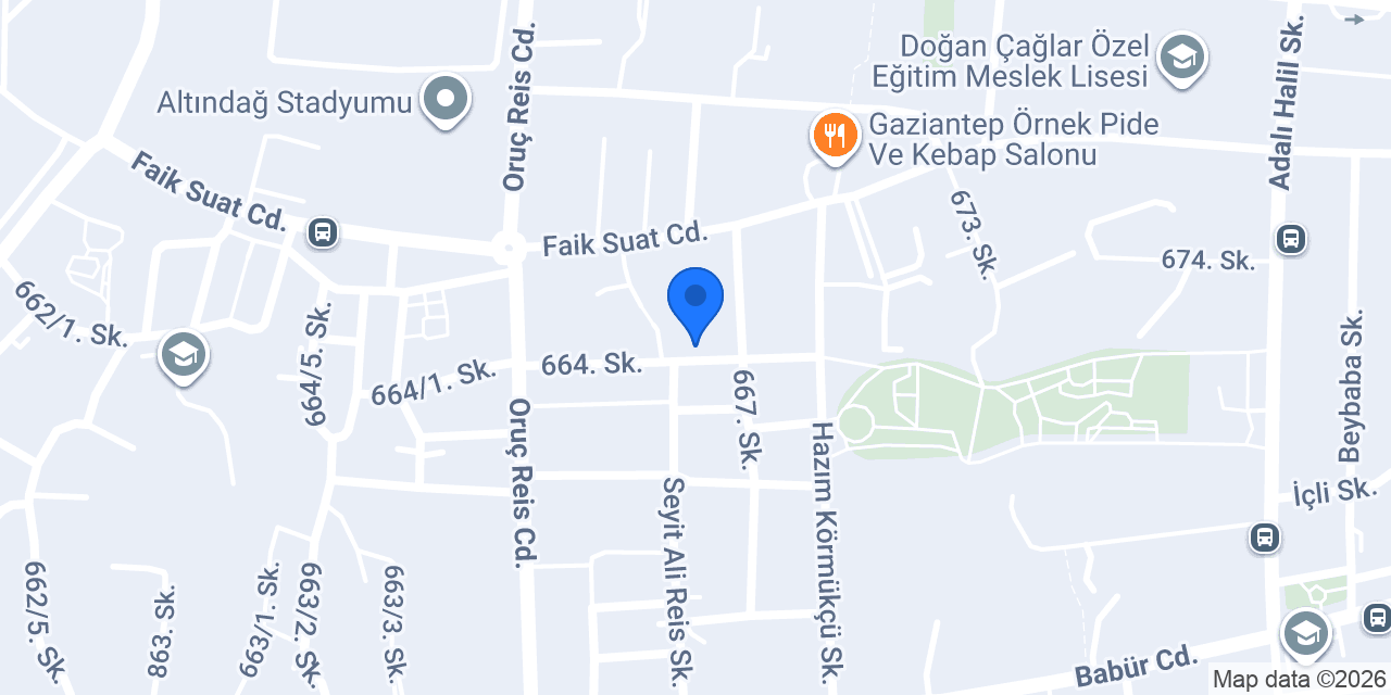 Posalar konumu