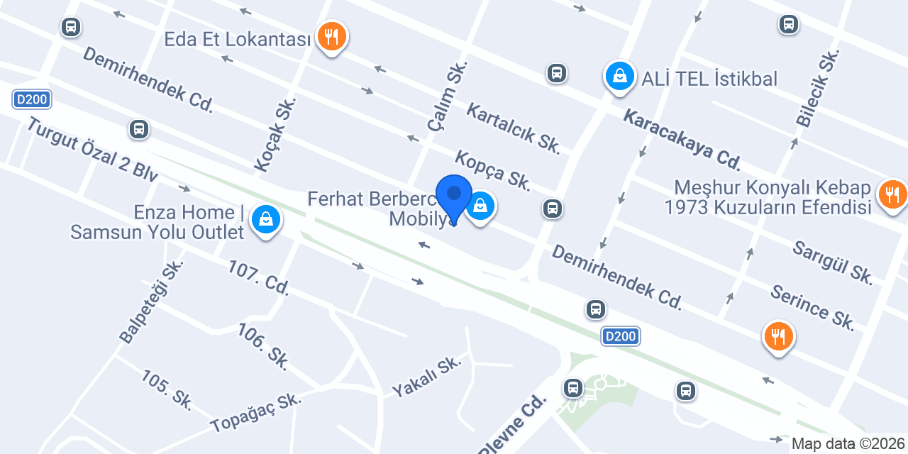 Lazenza Mobilya konumu