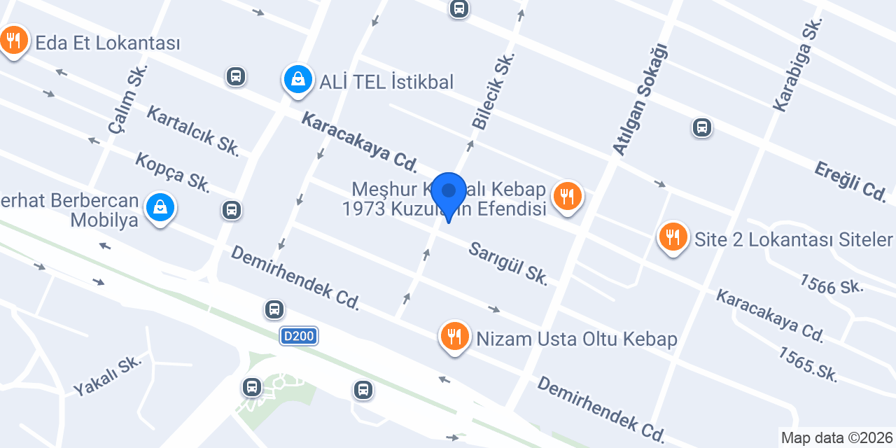 NUR ORMAN ÜRÜNLERİ konumu