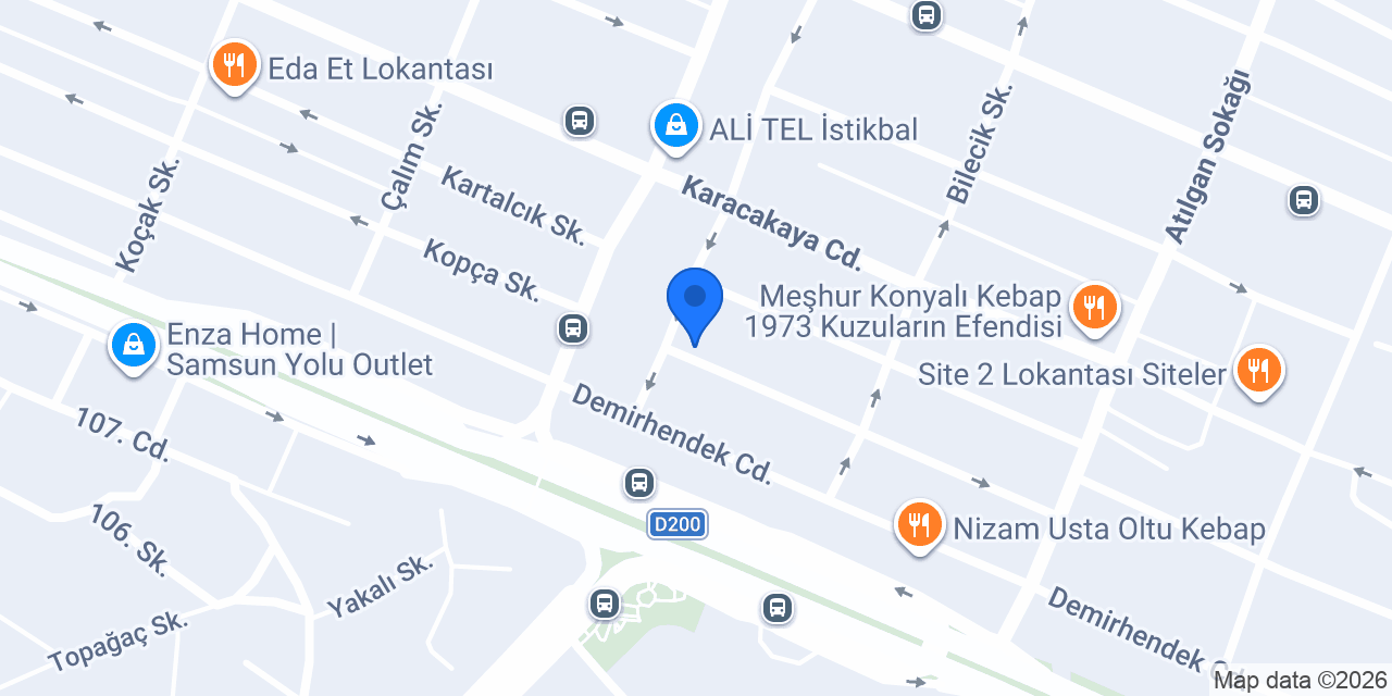 İpek Asil Döşeme konumu