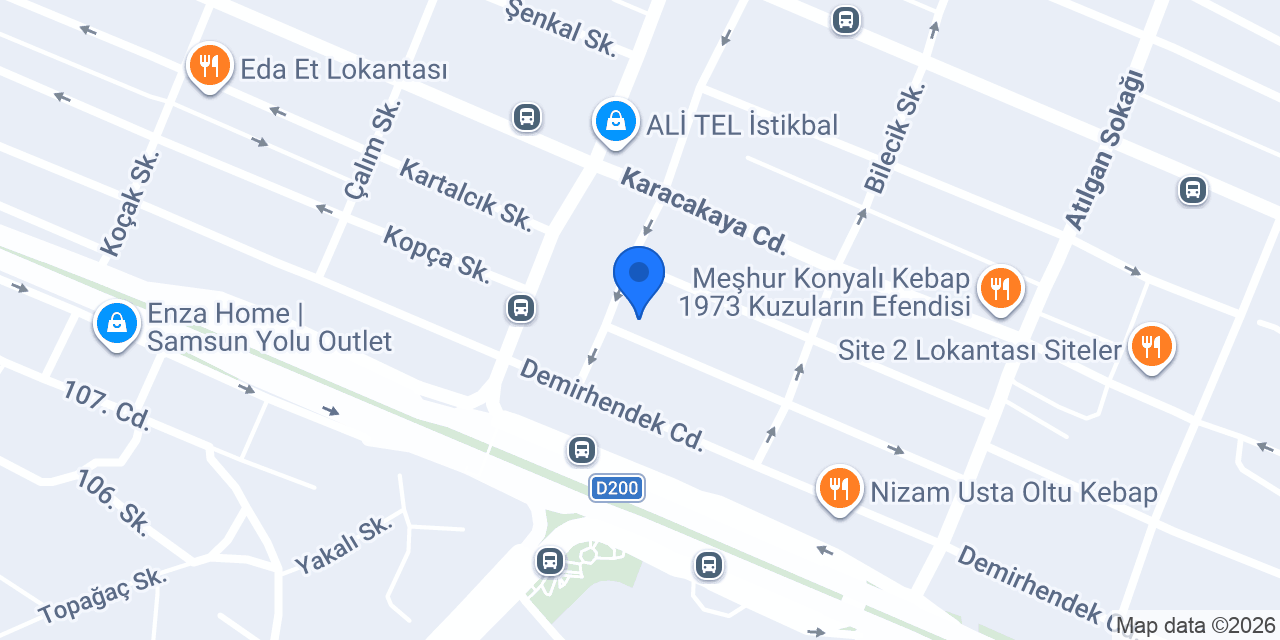 ÇİFT EL TİCARET konumu
