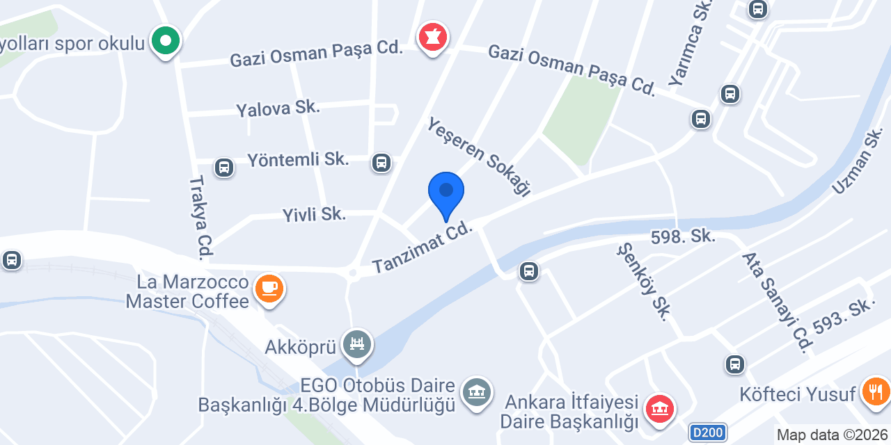 Mutlu Akü konumu
