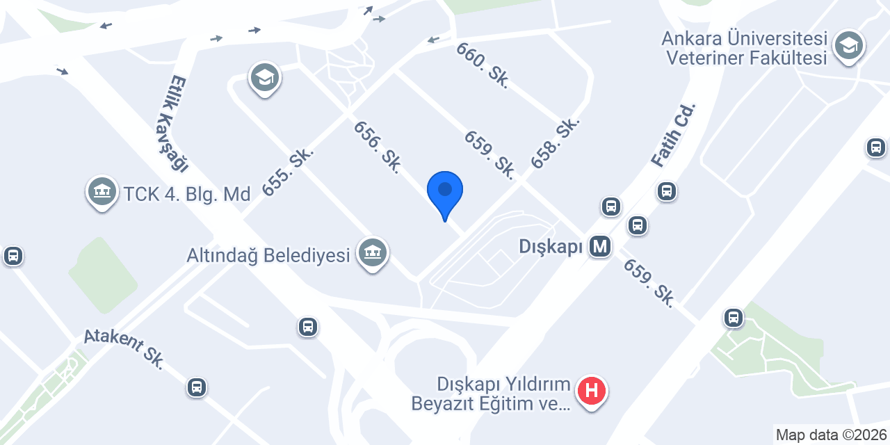 Aras Kargo Dışkapı Şubesi konumu