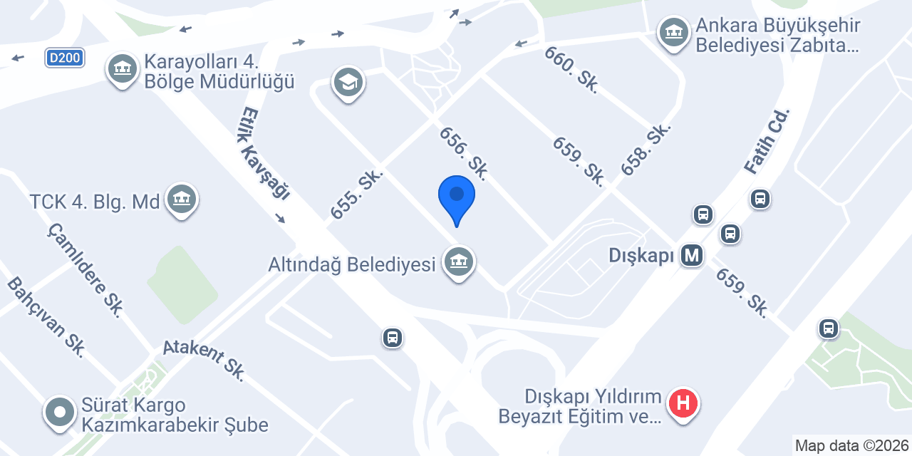 Tutku Kırtasiye konumu