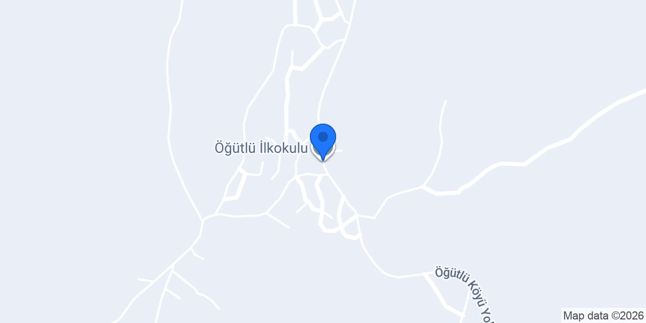 Öğütlü İlkokulu konumu