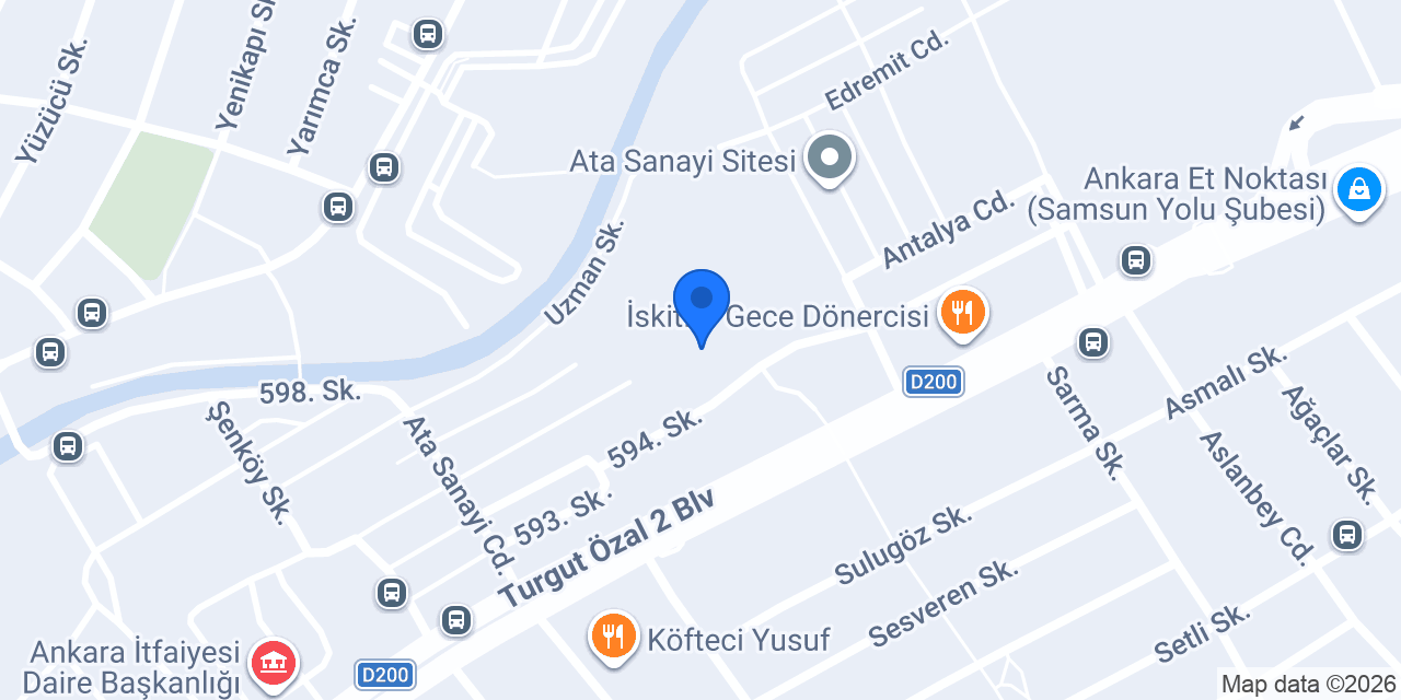 Duran Pansiyon konumu