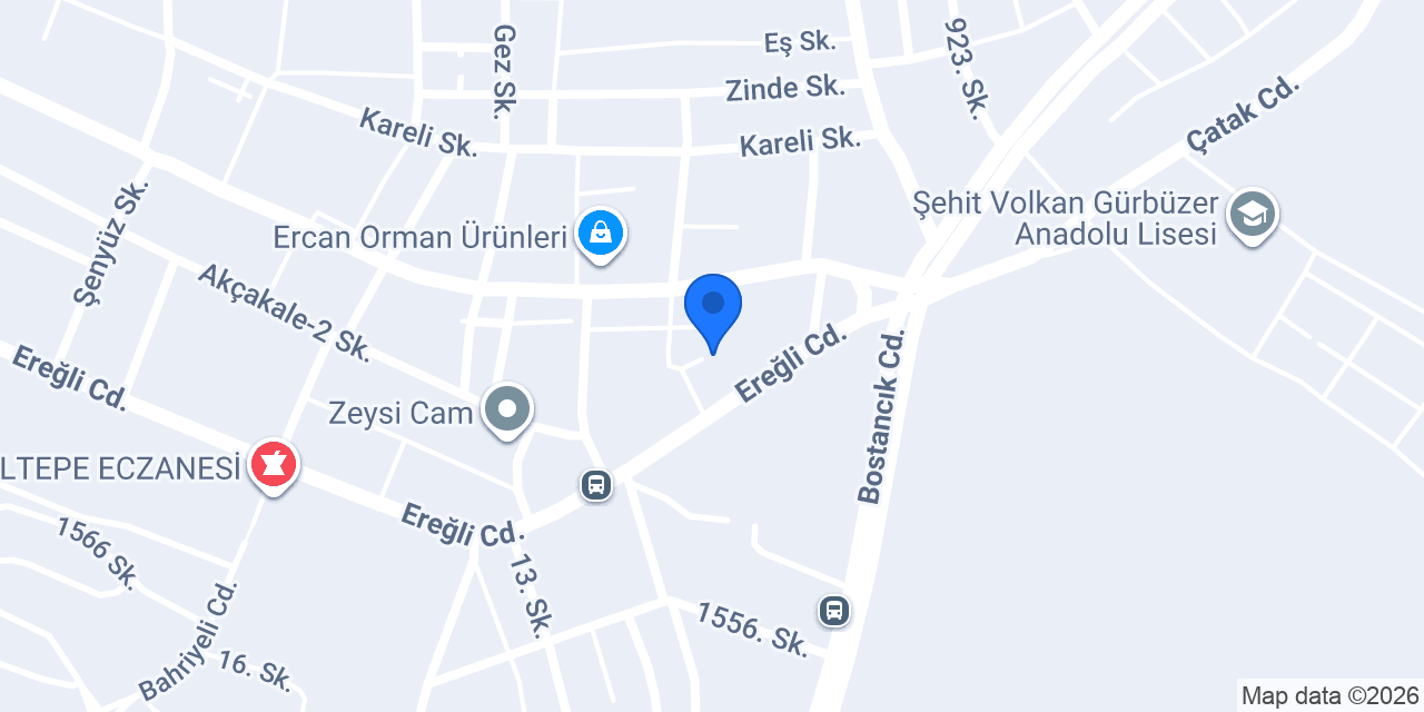 MTY DİZAYN MOBİLYA DEKORASYON konumu