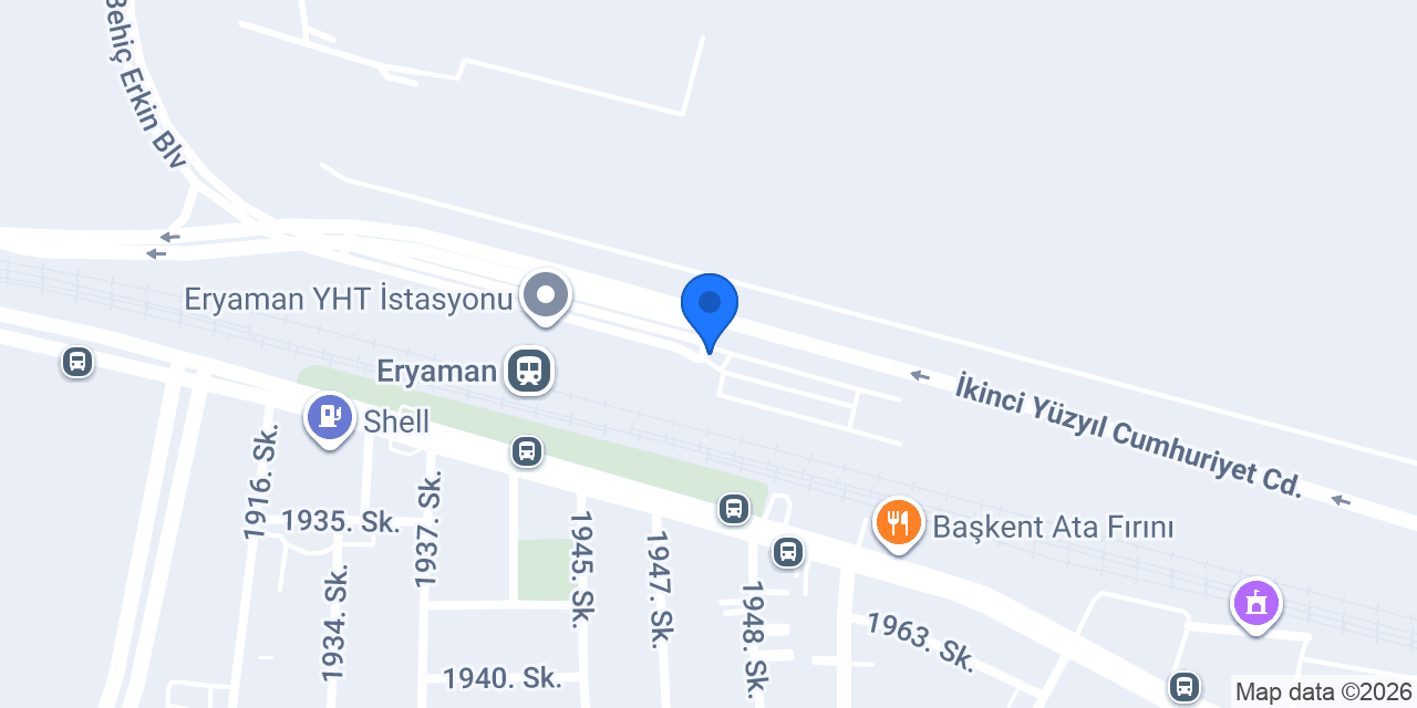 ERYAMAN ANKARA DEMİRSPOR OTOPARK konumu