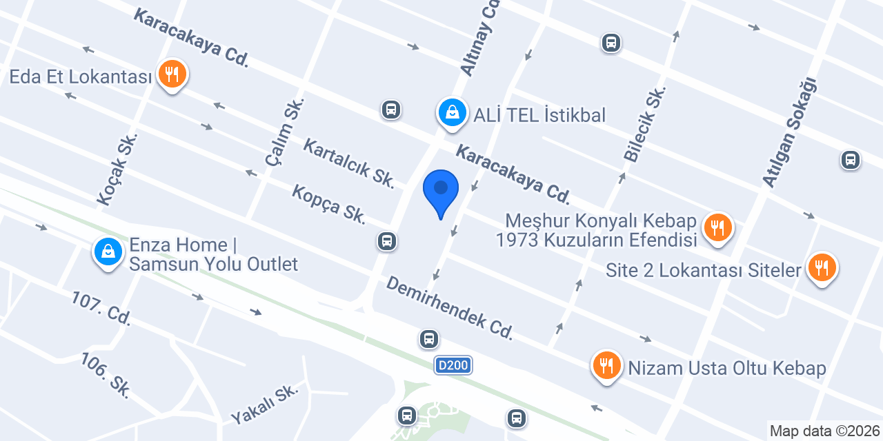 İpeşoğulları Mobilya konumu