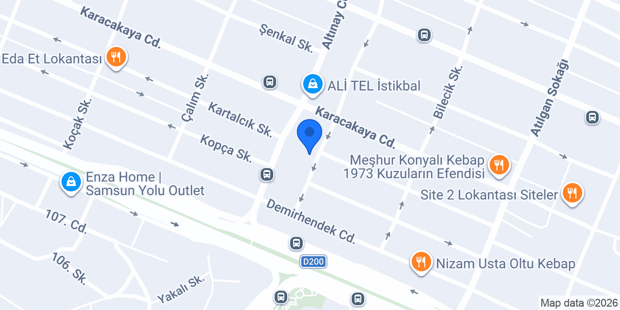 Karaçimen Koltuk Reyonu konumu