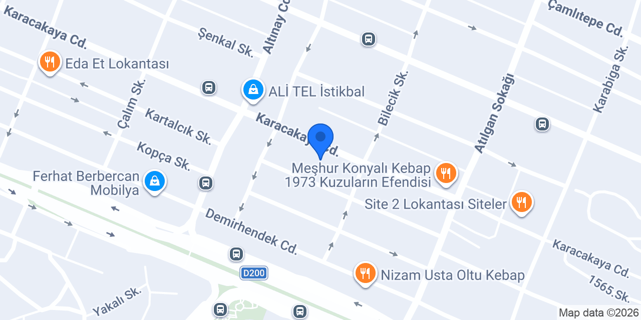 Ankara Enza Home Siteler I Model Grup konumu