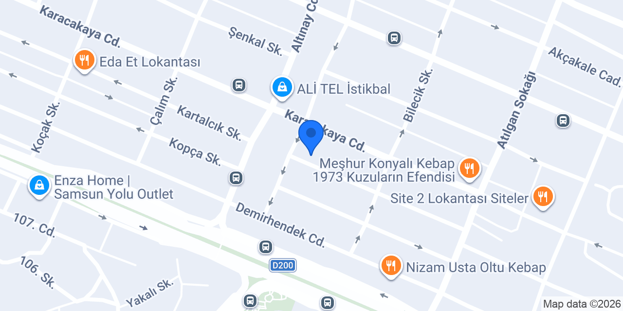 UYKAR GARAGE konumu