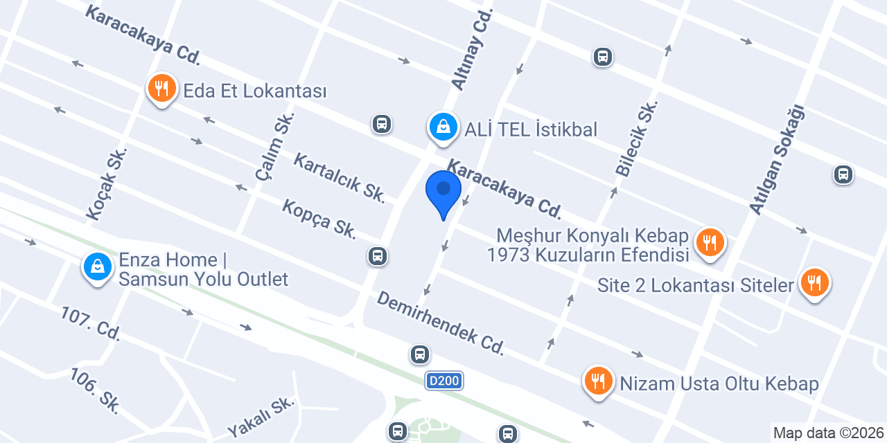 SARSILMAZ Mobilya konumu