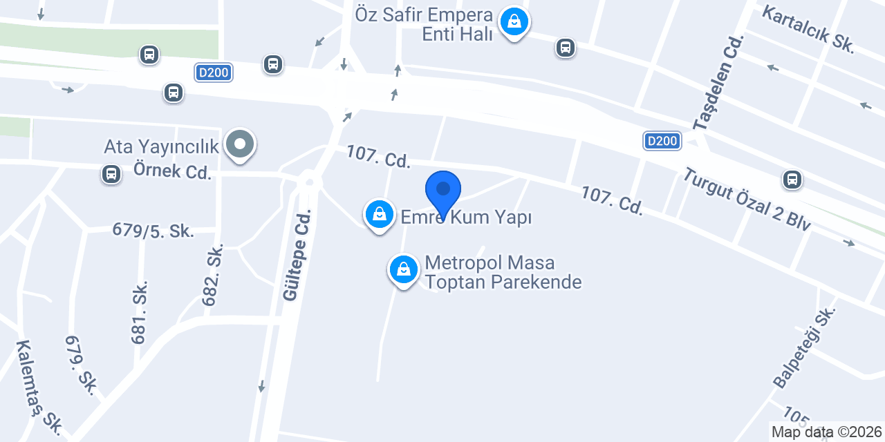 Aras İnşaat konumu