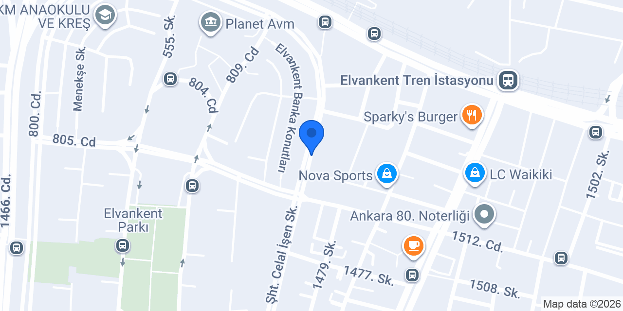 Atakent Veteriner Kliniği konumu