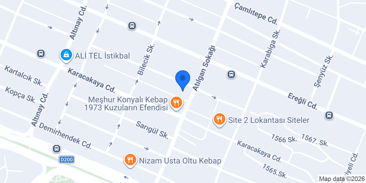 Sezginler Yemek Pide Kebap konumu
