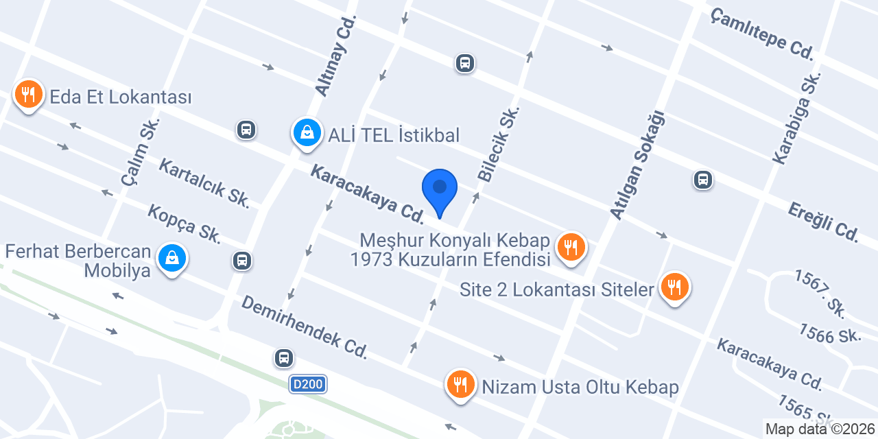 Gupse Mobilya konumu