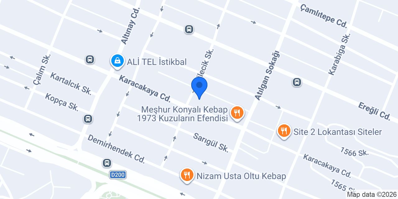 İmhotep Mobilya konumu