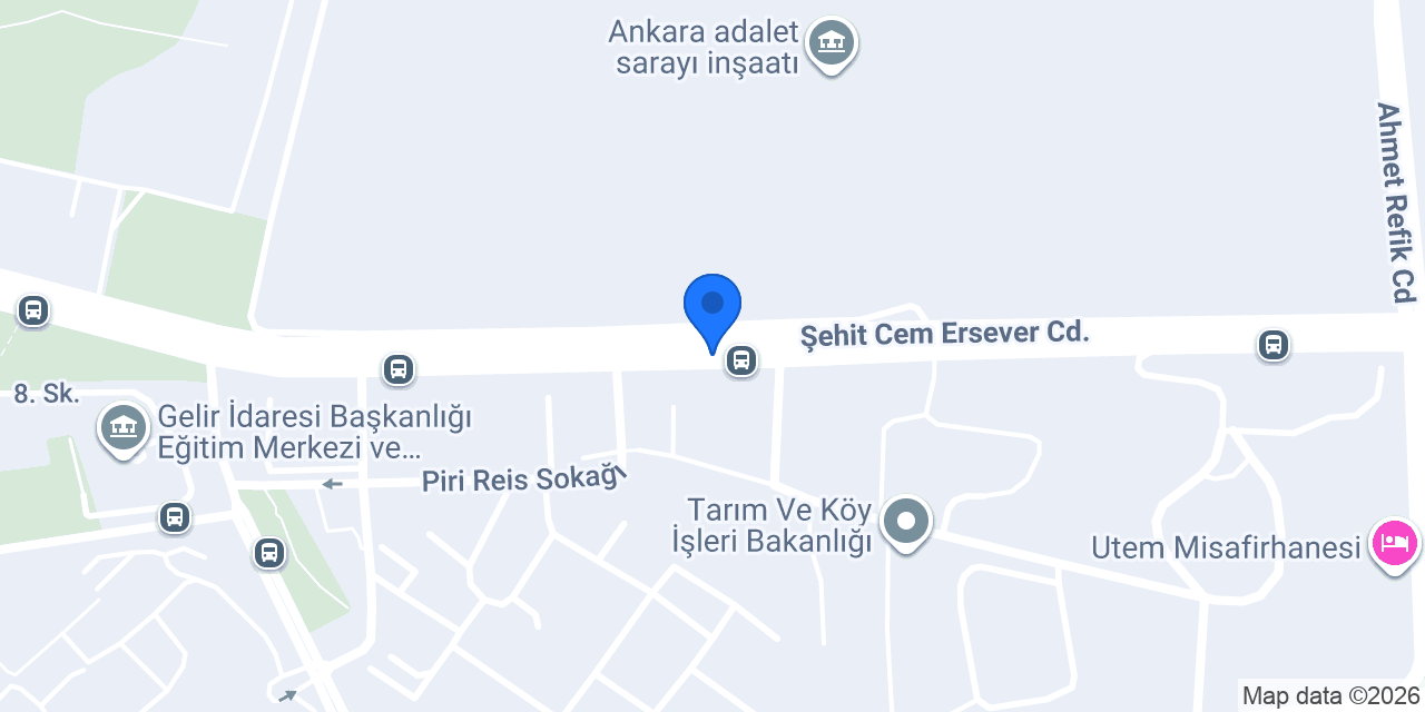 Yvz Fırın konumu