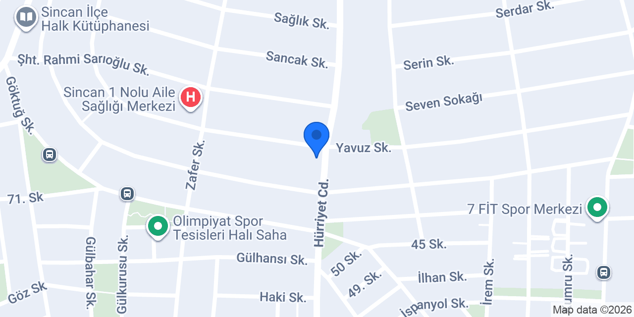 Avşarlar Süpermarket konumu