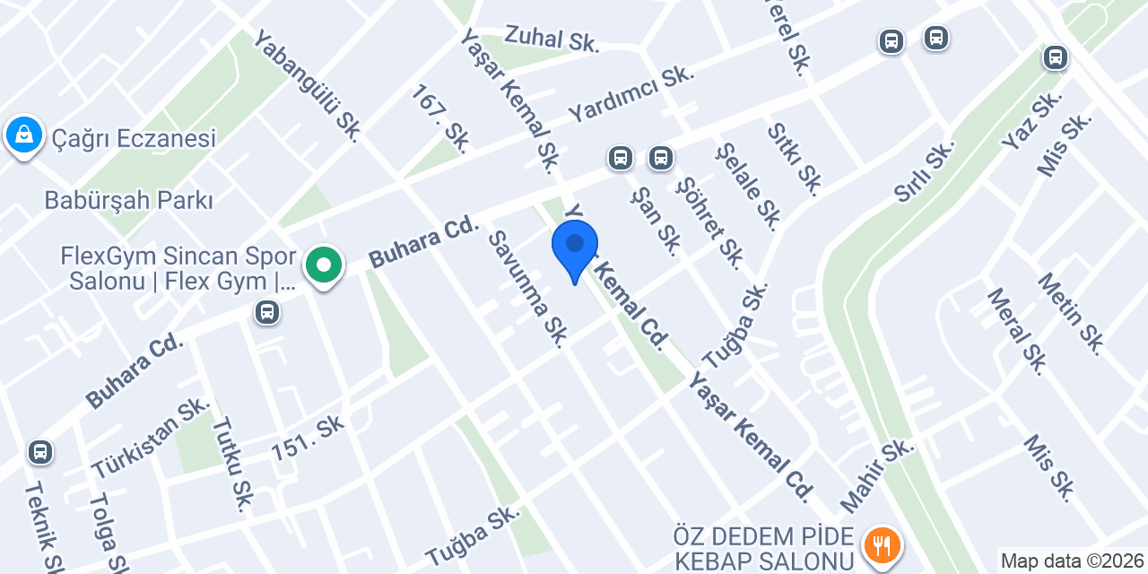 Ayaz Rent a Car konumu