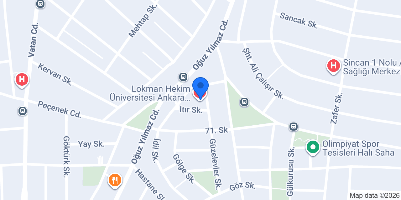 Op. Dr. Yağmur Canan Teleke konumu