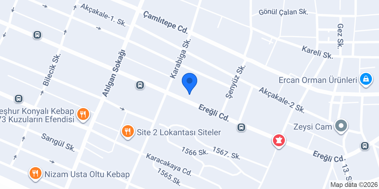 Gülersan Hırdavat konumu