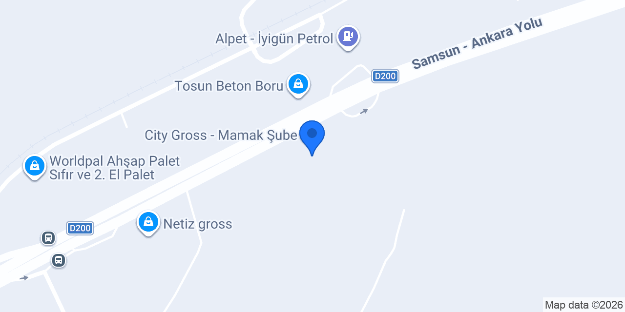 City Gross - Mamak Şube konumu