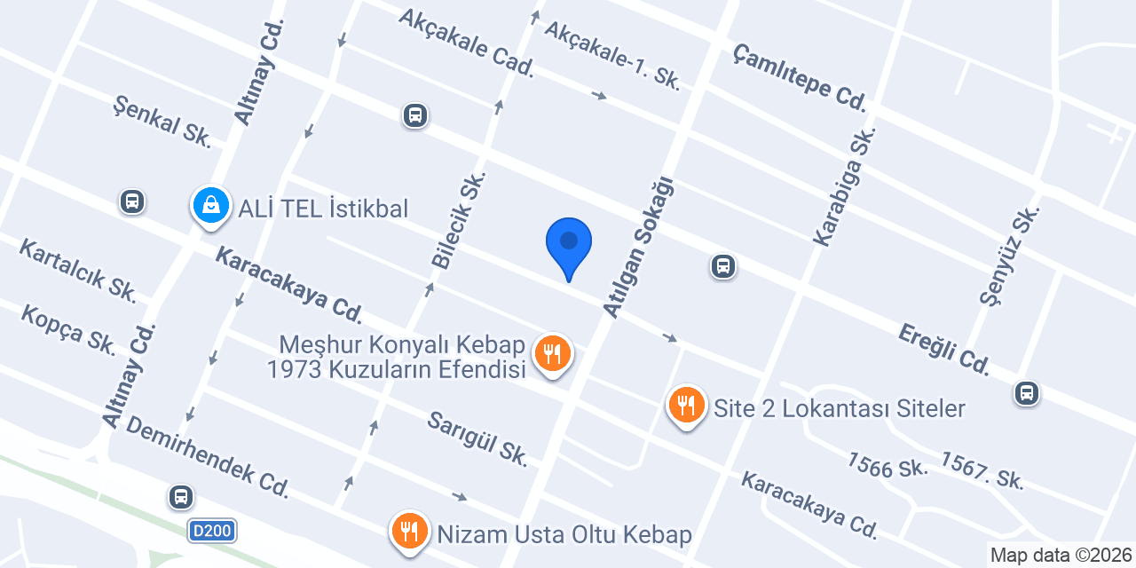 Divit Mobilya konumu