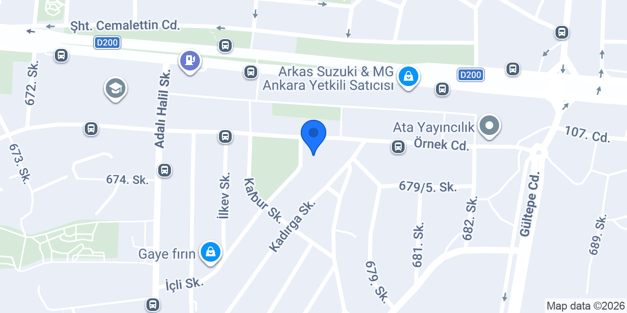 Öz Ağaç İş Sendikası Ankara Konağı konumu