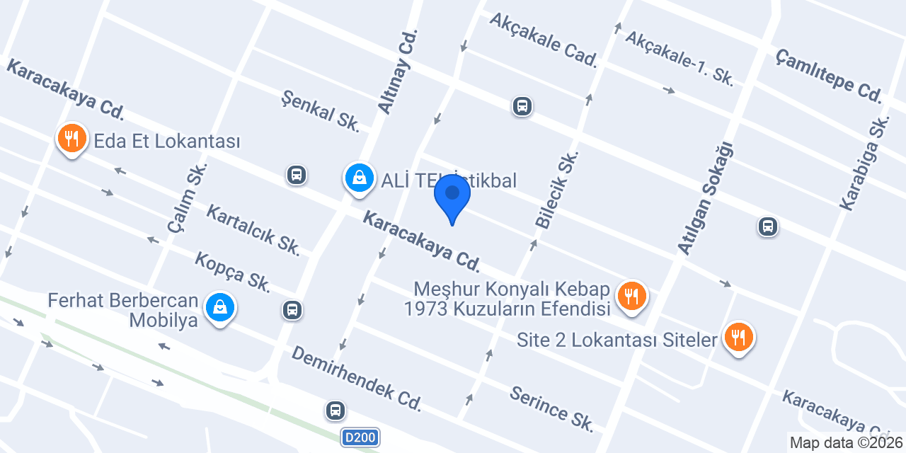 Balmo Mobilya - Masif Mobilya konumu