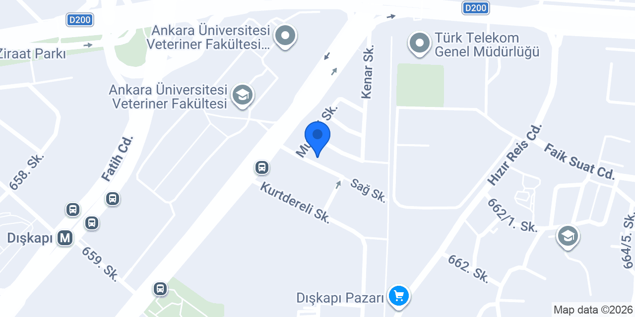 Betül Çiçek Evi konumu